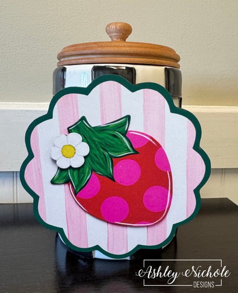 Strawberry Bliss - Mini Piece (Magnet/Velcro)