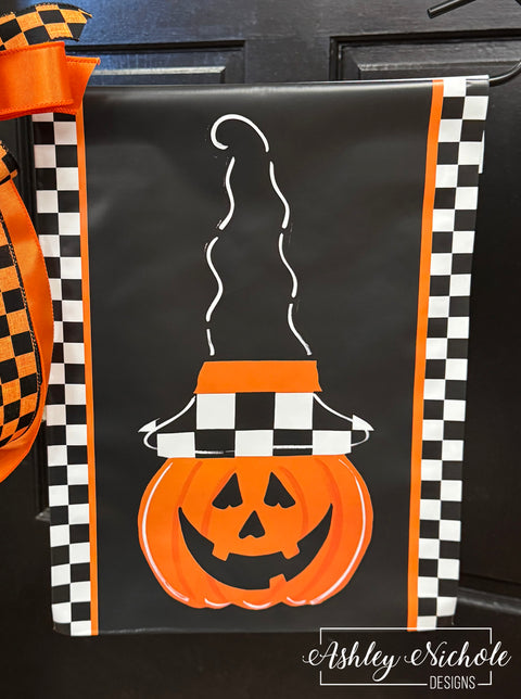 Tall Hat Jack - Vinyl Garden Flag