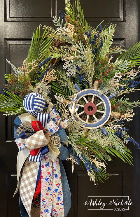 Ship Ahoy! Nautical Wreath