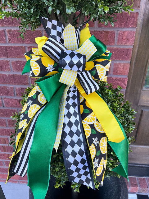 Lemon Bow - Large Streamer