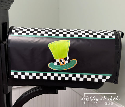 Luck of the Irish - St. Patrick's - Magnetic Vinyl Mailbox Cover