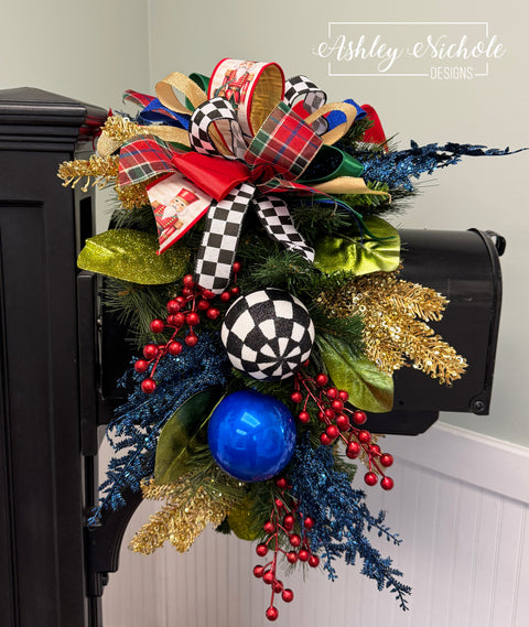Mailbox Swag - Festive Holiday Nutcracker