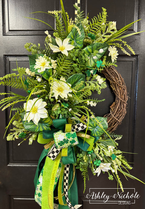 Patch of Clovers Wreath