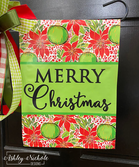 Old Time Christmas - Vinyl Garden Flag