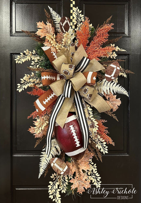 Its Football Season Teardrop Swag