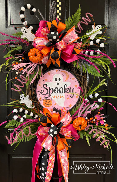 Halloween Swag Wreath! Guaranteed To discount Make A Statement! New & Ready To Ship!