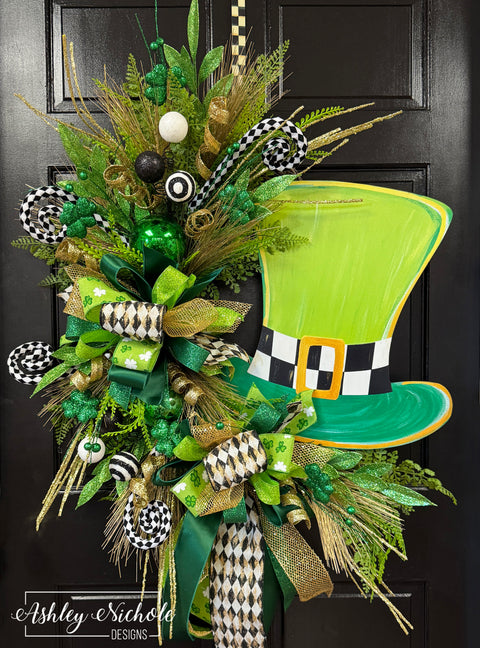 Luck of the Irish - St. Patrick's Day Wreath