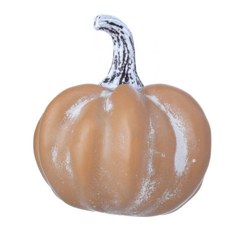 6" Vintage Aged Pumpkin - Orange