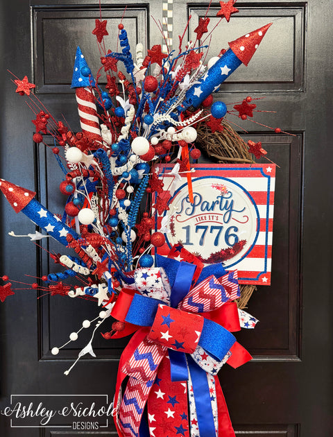 Party Like It's 1776 Wreath