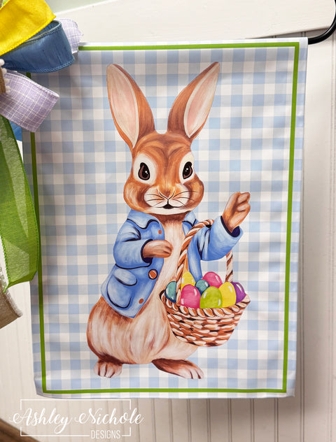Peter Cottontail - Vinyl Garden Flag