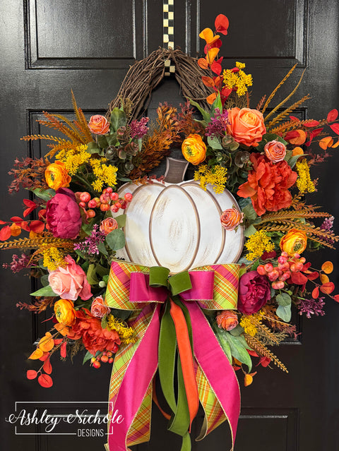 Pumpkin Patch Perfection Wreath
