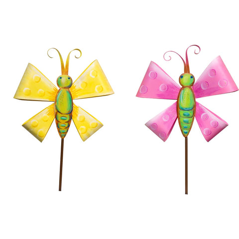 Bowterflies Metal Stakes - Choose from 2 colors