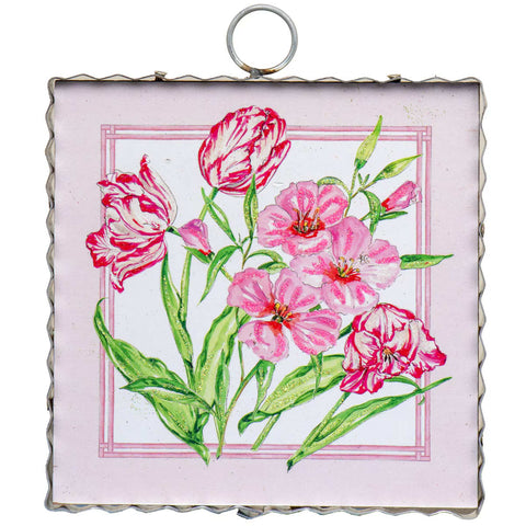 Mini Tulips Print Charm Attachment