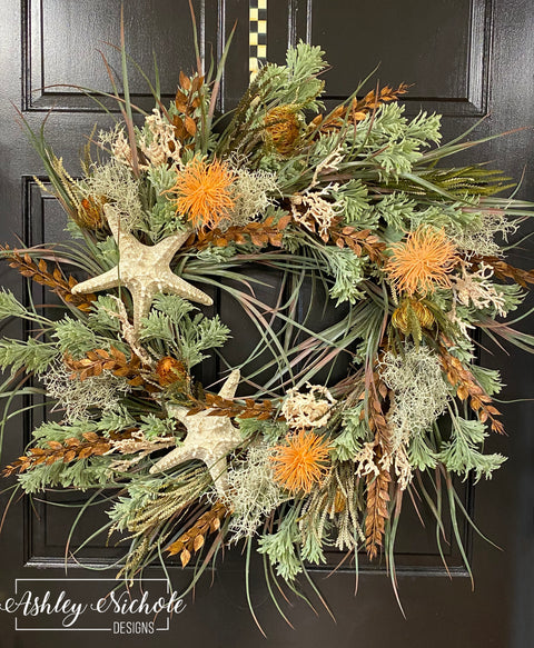 Summer at the Seashore Wreath