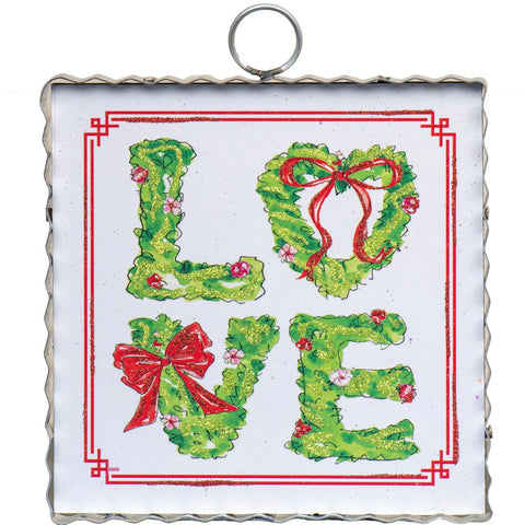 Mini Art Boxwood LOVE Charm Attachment