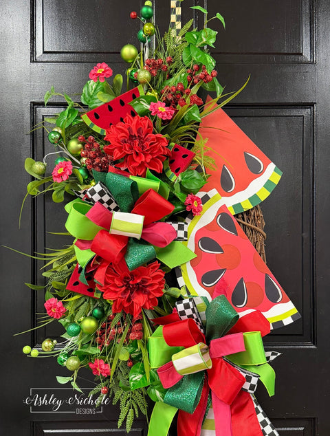 Watermelon Summer Fun Wreath