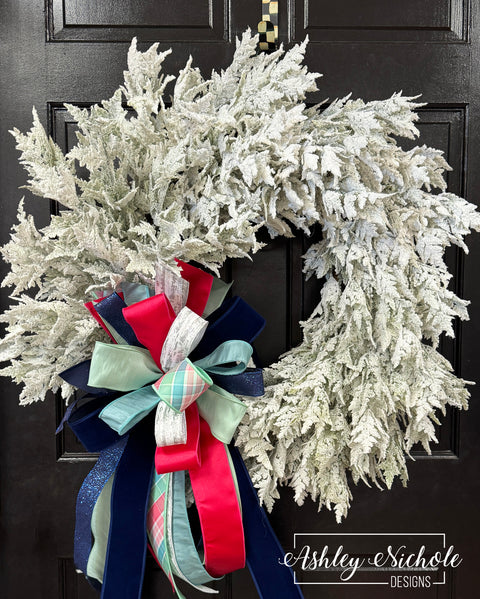 Winter Frost Delight Wreath