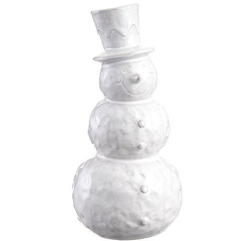 13.5" Snowman - Cream