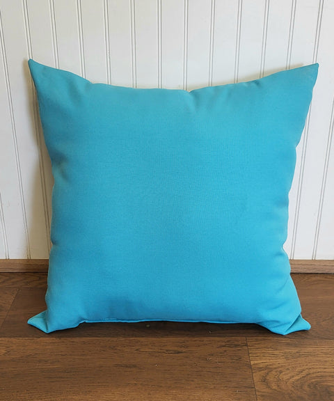 Outdoor Pillow - Turquoise