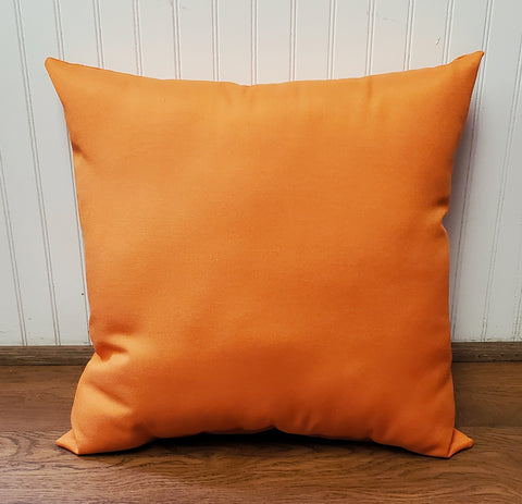 Outdoor Pillow - Mandarin Orange