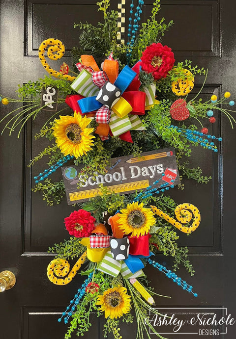 School Days Swag - 32"