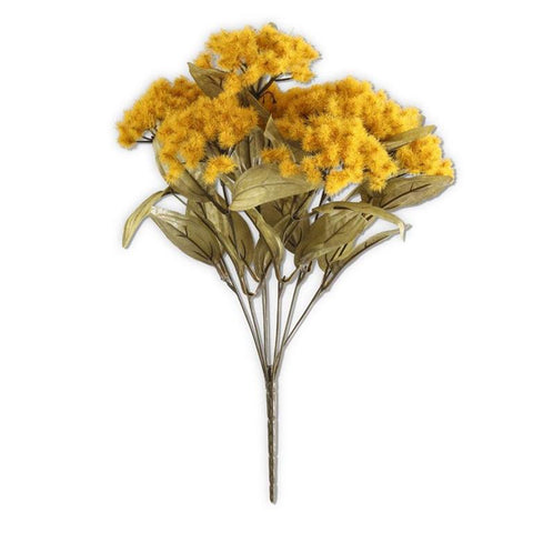 18 Inch Fall Thistle Bush-Yellow