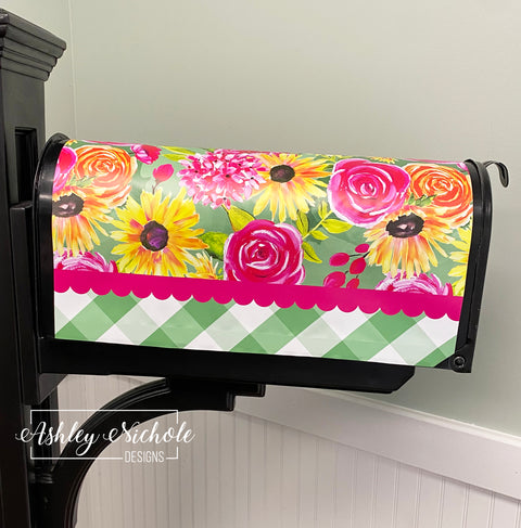 Bloom & Grow - Magnetic Vinyl Mailbox Cover