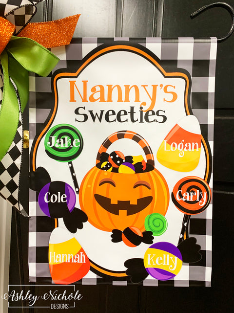 Nanny's Sweeties - Vinyl Garden Flag