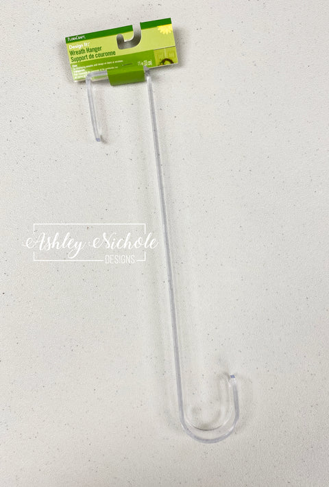 ** Plastic Over the Door Wreath Hook/Hanger