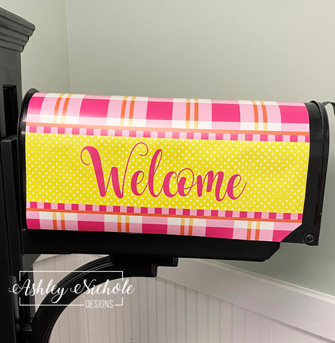 ** Spring in Full Bloom - Magnetic Vinyl Mailbox Cover