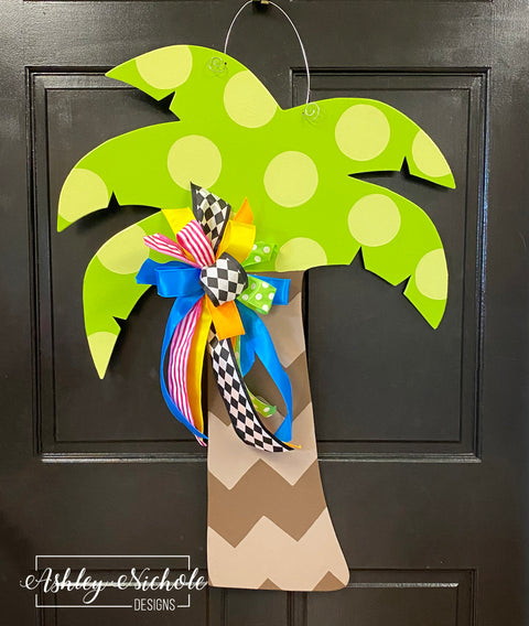 Palm Tree Door Hanger