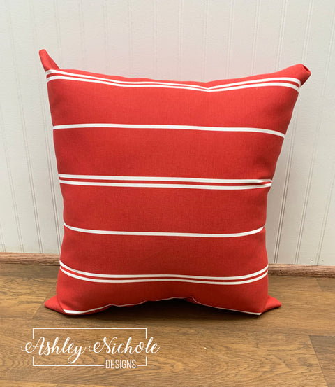 Outdoor Pillow - Red Pursuit