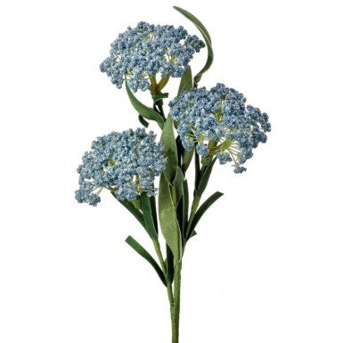 STYRO QUEEN ANN LACE BUSH X3 12" - Choose from 5 Colors