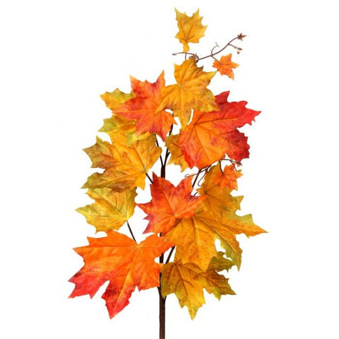 26" HARVEST MAPLE LEAF SPRAY"
