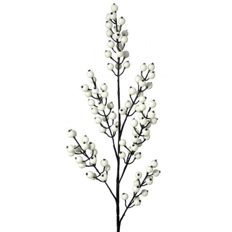 30" Waterproof Winter Berry Spray - Cream