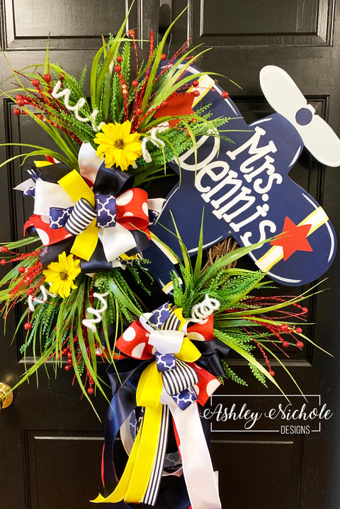 Airplane Wreath