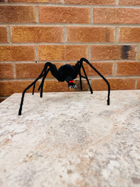 Black Spider Decor
