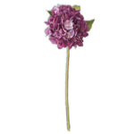 20 Inch Purple Real Touch Hydrangea Spray