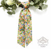 4" x 56"  Mix Spring Floral - Poplin Sash
