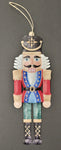 12"H x 4"L Bright Nutcracker Metal Sign - Red, Blue & Emerald