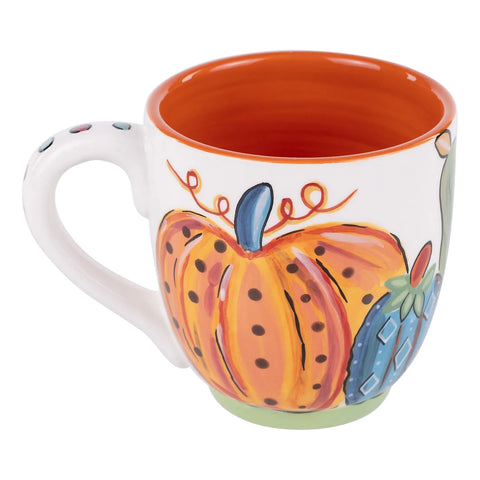 Colorful Pumpkin 16 oz. Mug