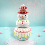 Snowman Candy Cookie Jar