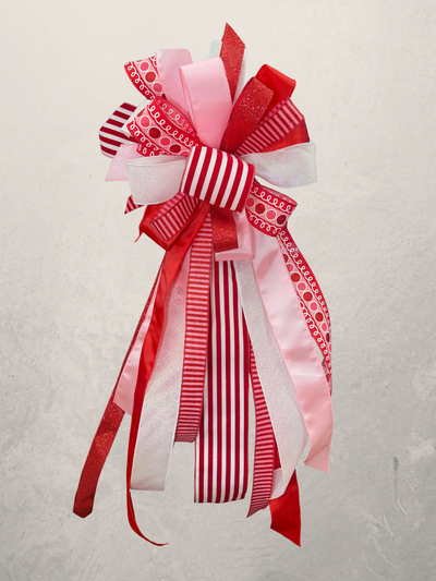 Pink & Red Candy Tree Topper