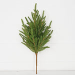 19" Soft Touch Evergreen Spruce Pines Spray