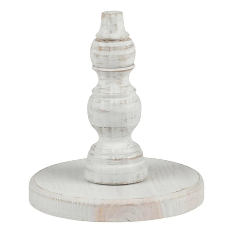 Wood Base for Toppers-White Wash