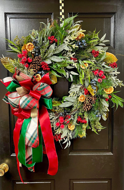 "A Williamsburg Christmas" Wreath