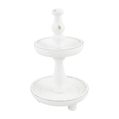 Small Tiered Server - White