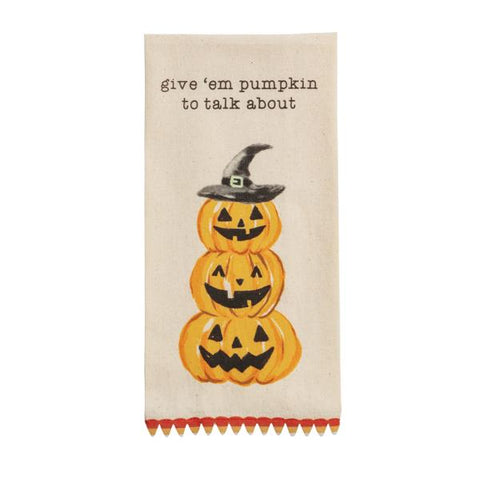 Jack-O-Lantern Hallow Printed Hand Towel
