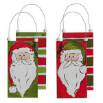 7" Santa Claus Wooden Ornament-Choose from 2 Colors