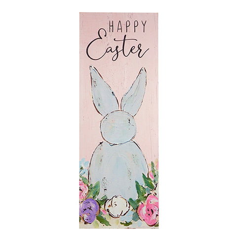 47.5" HAPPY EASTER BUNNY PORCH SIGN